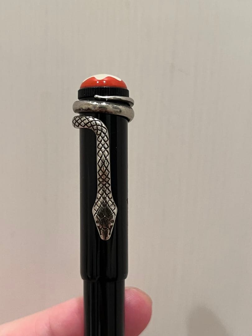 【美品】モンブラン ヘリテイジ ルージュ＆ノワール・ボールペン