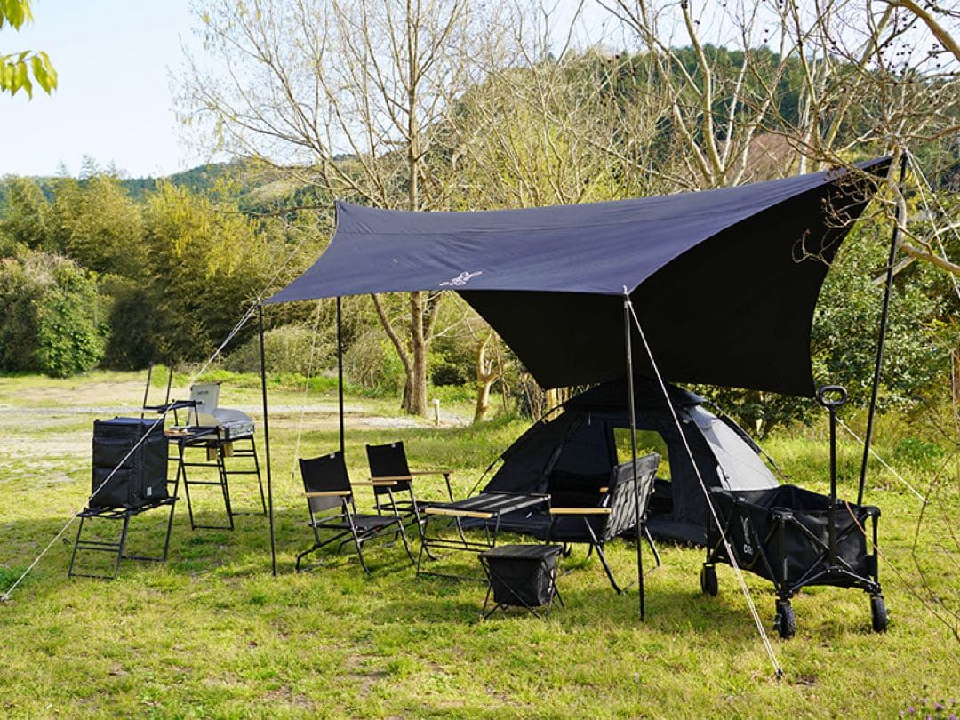 【完品】DOD ALL RIGHT TARP TT5-582-BK 4.2m