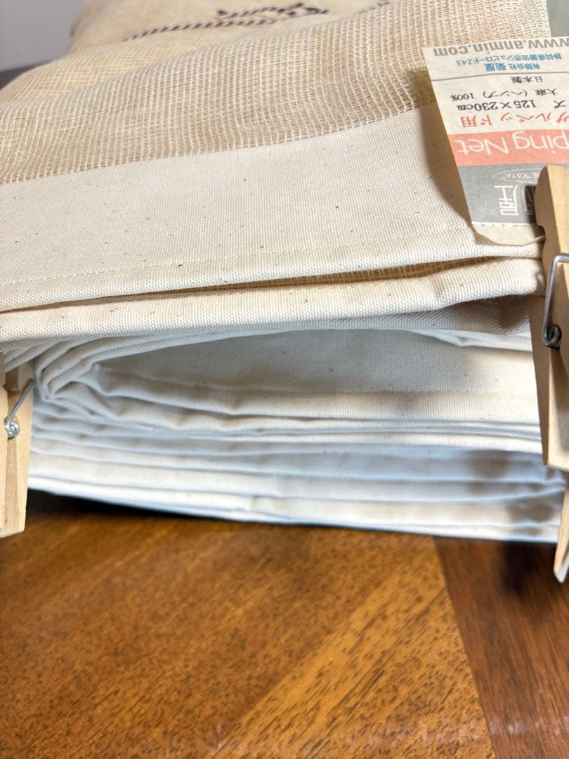 ルカ様用 ヘンプ　麻　からみ織り　蚊帳　ベッド用蚊帳　フレーム無し