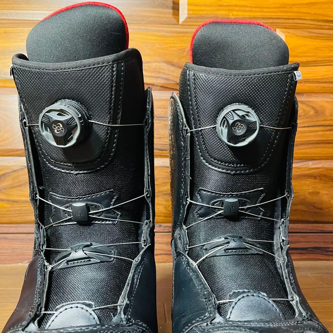 ROSSIGNOL 　CUDA　ブラック &レッド　BOA　27.5cm メンズ