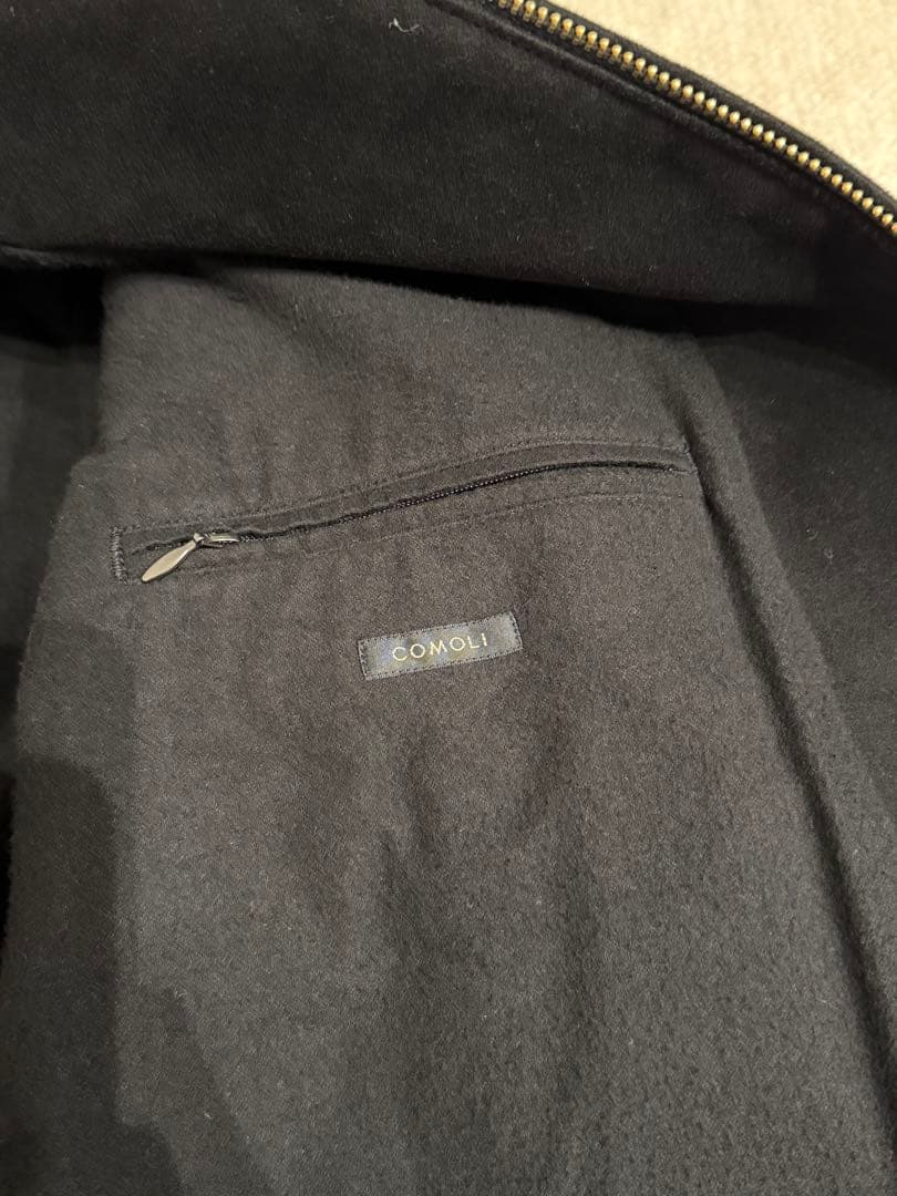 COMOLI 25AW モールスキンジップショートジャケット サイズ2