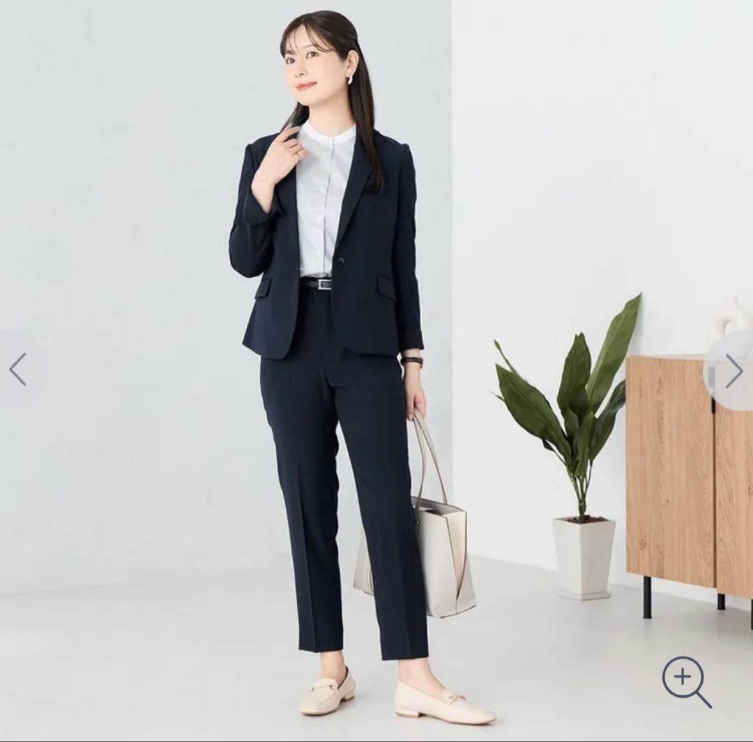 アオキ　スーツ　上下　セットアップ　紺