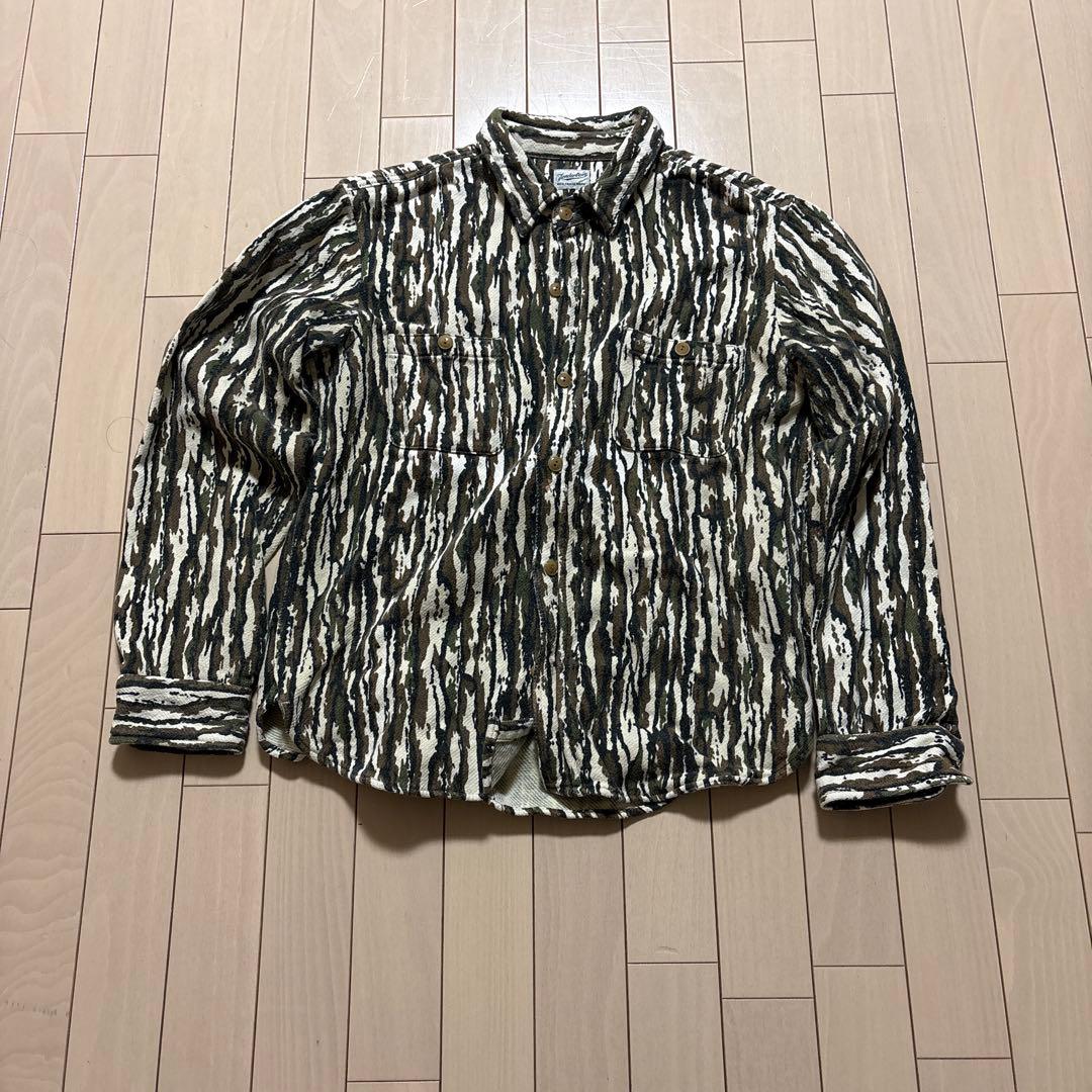 Tenderloin フランネル カモ シャツ camo military