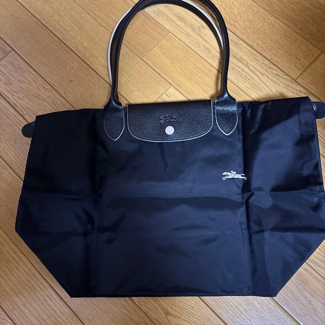 LONGCHAMP ル プリアージュ トートバッグ L グレー