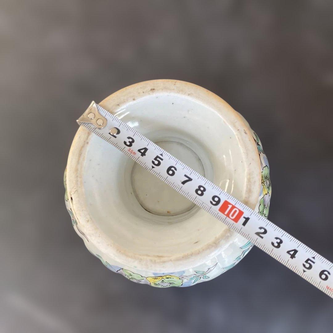 カケヒビなし古伊万里　杯洗　盃洗　色絵杯洗　陶芸　年代物