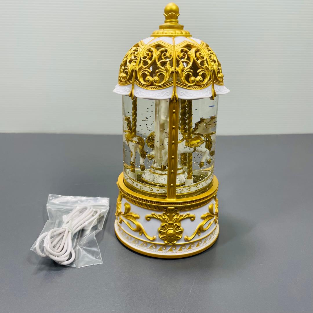 Francfranc メリーゴーランド スノードーム 木馬