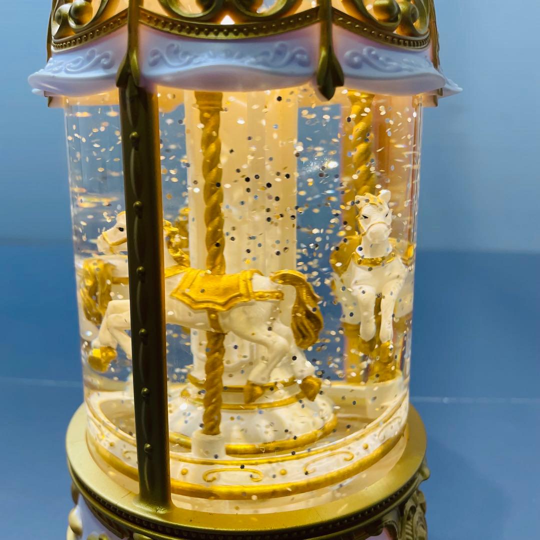 Francfranc メリーゴーランド スノードーム 木馬