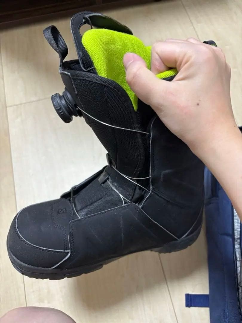 solomonスノーボード靴セット ボードケース付き