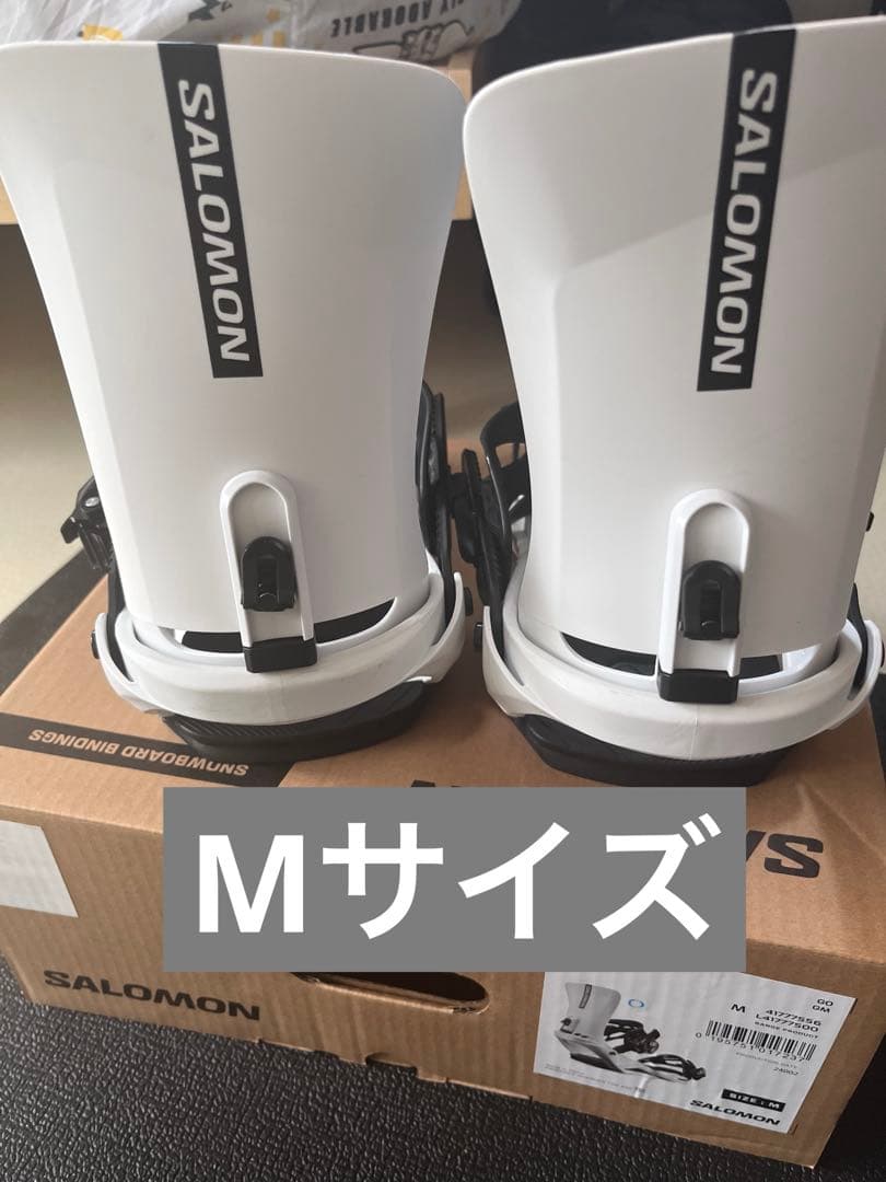 SALOMON RHYTHM ビンディング ホワイト　M