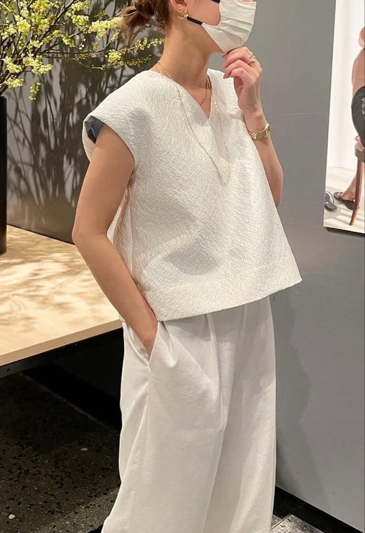 yori ☆ shicoron ☆ミモザショートブラウス