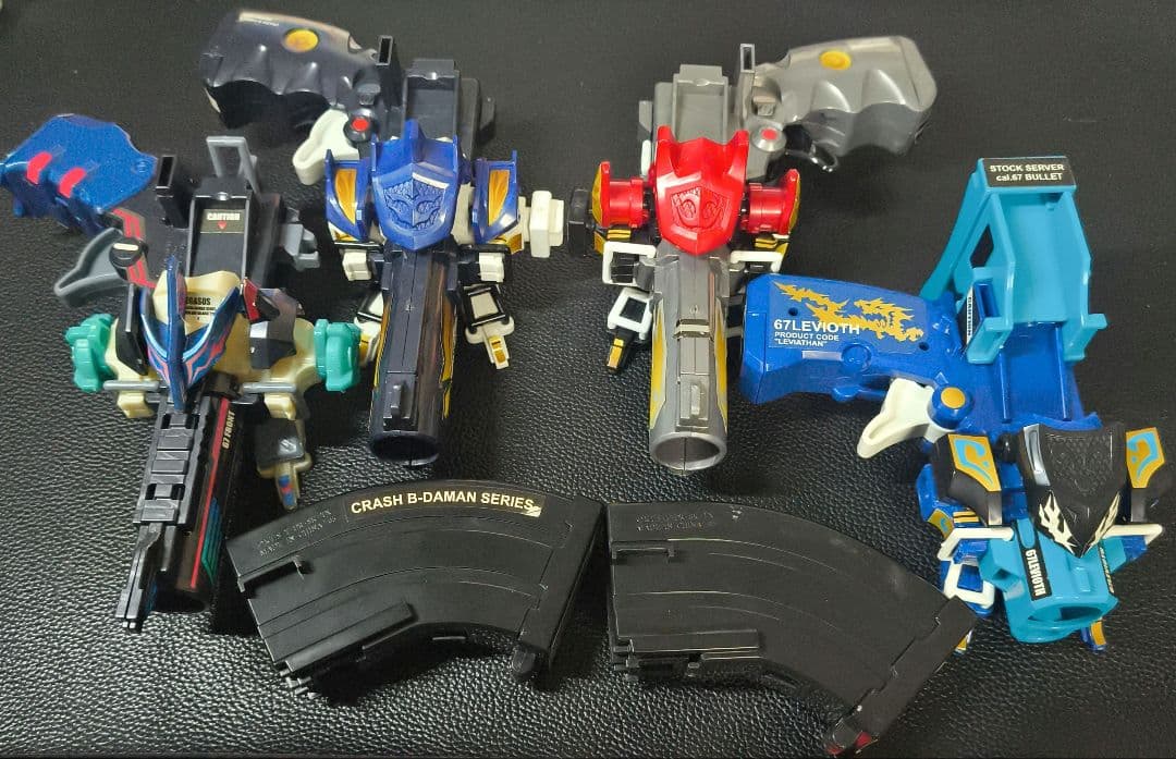 クラッシュビーダマン　4体　アクセサリー　まとめ売り