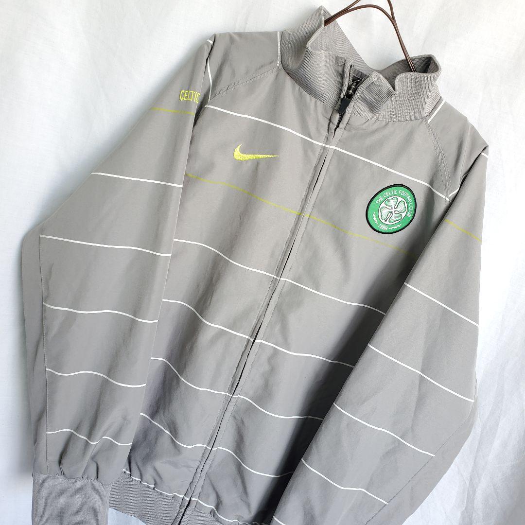 ナイキ nike セルティックFC ナイロンジャケット トラックジャケット 黒