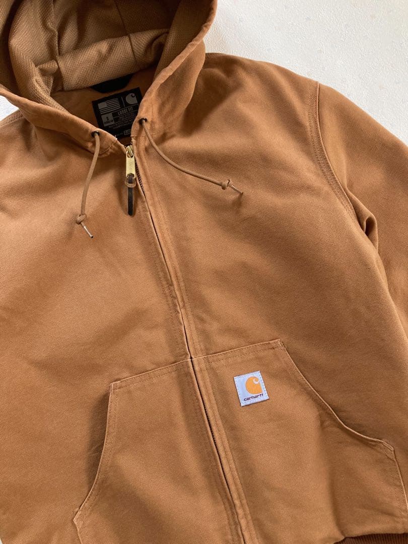 carhartt カーハート アクティブジャケット ブラウン USA製 S