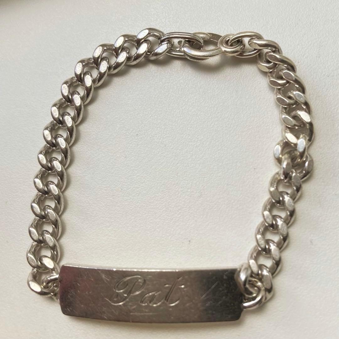 FORSTNER us army スターリング シルバー IDブレスレット