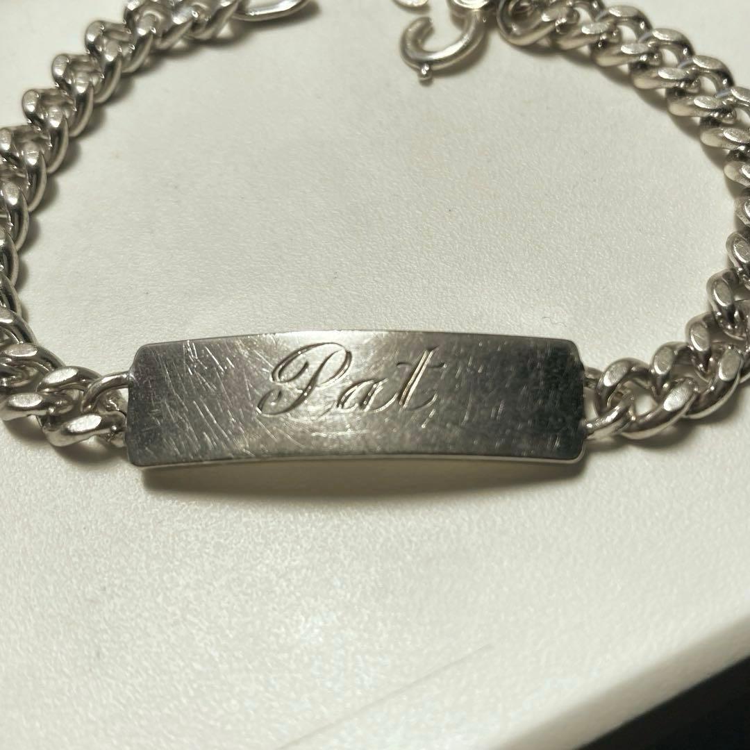 FORSTNER us army スターリング シルバー IDブレスレット