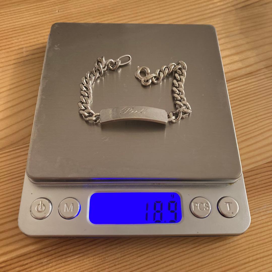 FORSTNER us army スターリング シルバー IDブレスレット