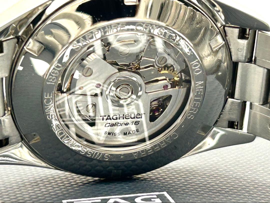 ●超美品● ⑤タグホイヤー カレラ 2025年12月分解掃除&新品仕上げ済み