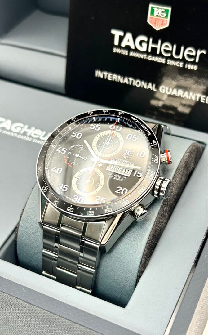 ●超美品● ⑤タグホイヤー カレラ 2025年12月分解掃除&新品仕上げ済み