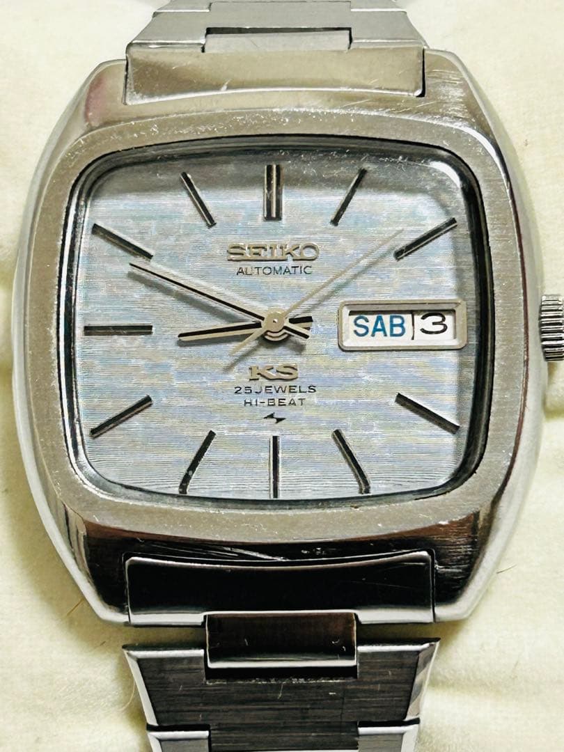 SEIKO キングセイコー 自動巻 ヴィンテージ　スペイン語 英語表記