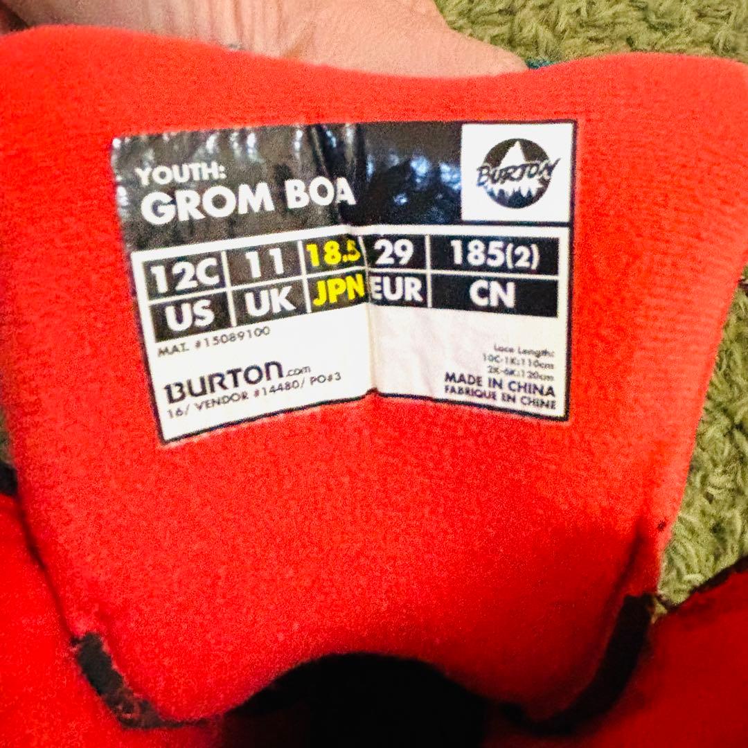 【ジュニア・キッズ】BURTON スノーボード3点セット 100cm