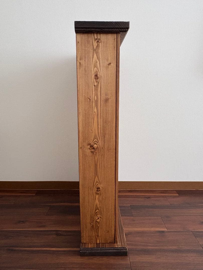 未使用　無垢材オープンシェルフ