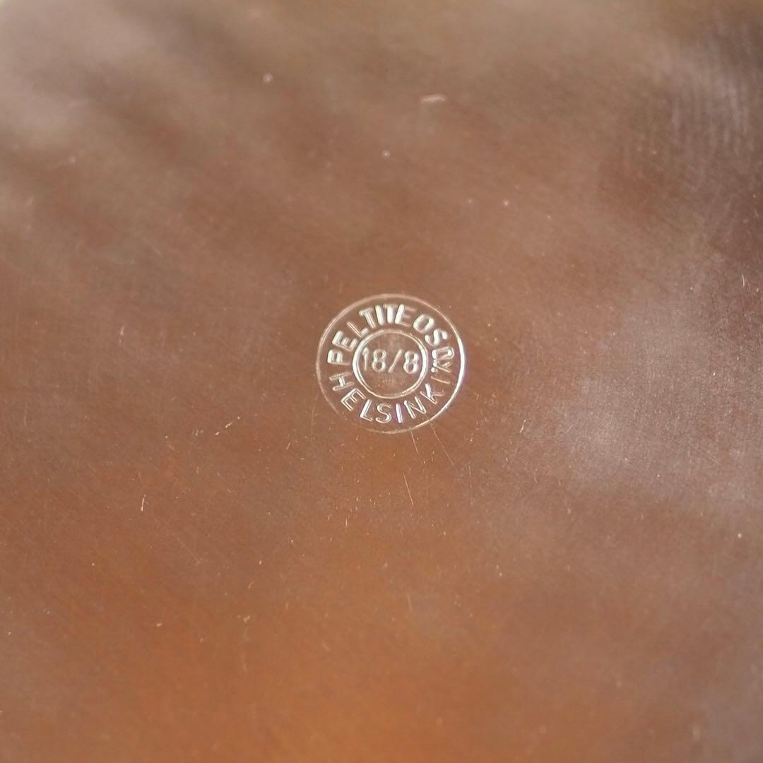 デンマーク製 DIGSMED チークトレイ ステンレスディッシュ 北欧