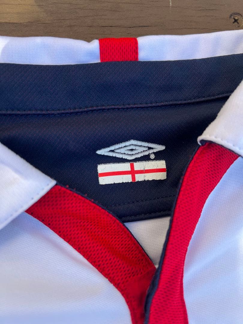 イングランド代表 03-05 ホーム ベッカム ユニフォーム #7 リバーシブル