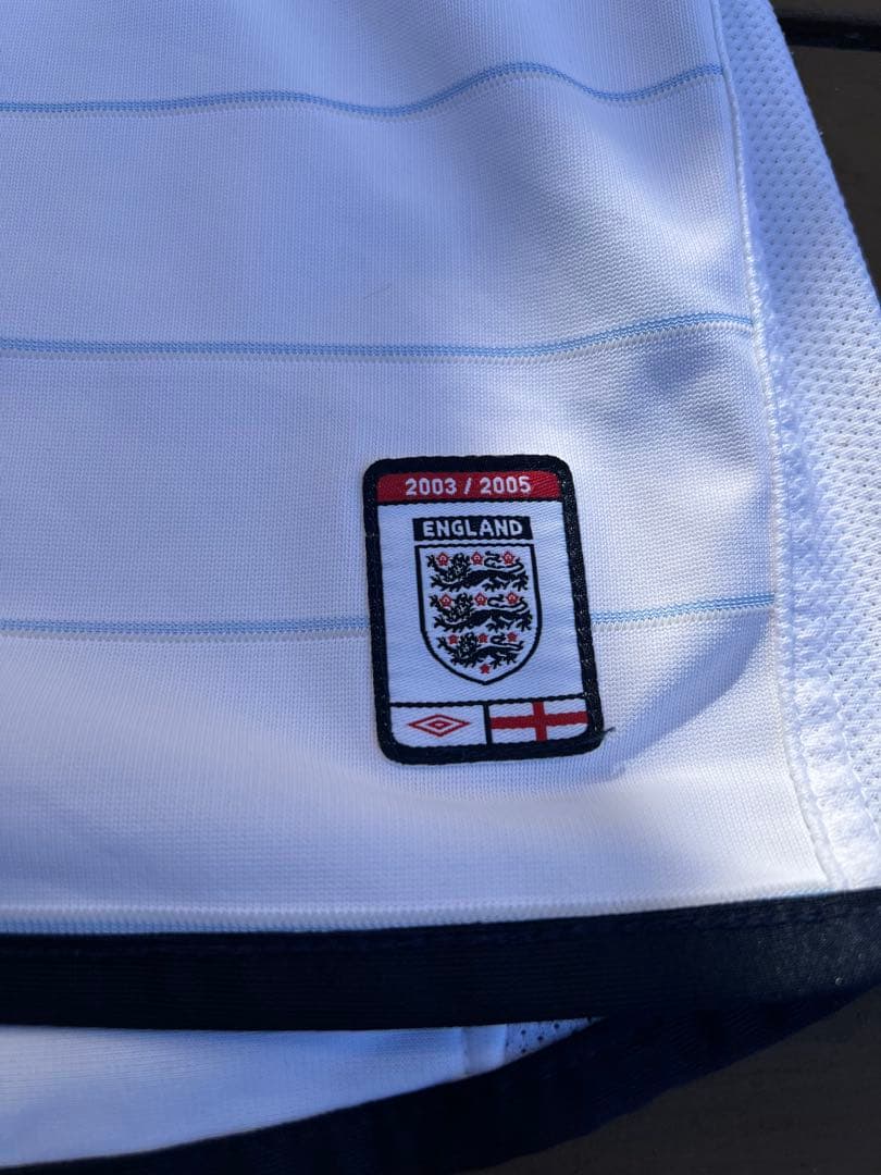 イングランド代表 03-05 ホーム ベッカム ユニフォーム #7 リバーシブル