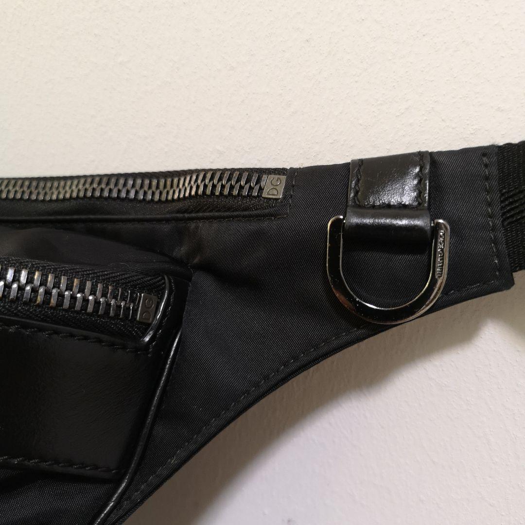 DOLCE&GABBANA ボディバッグ レザー ナイロン メンズ レディース