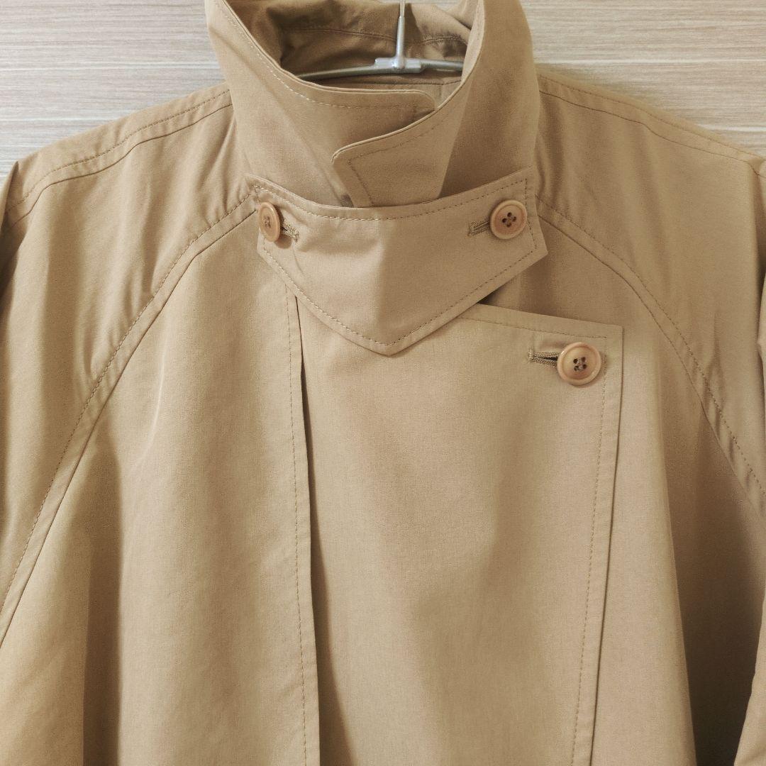 IENA Pe/ポプリンオーバートレンチコート ベージュ 38