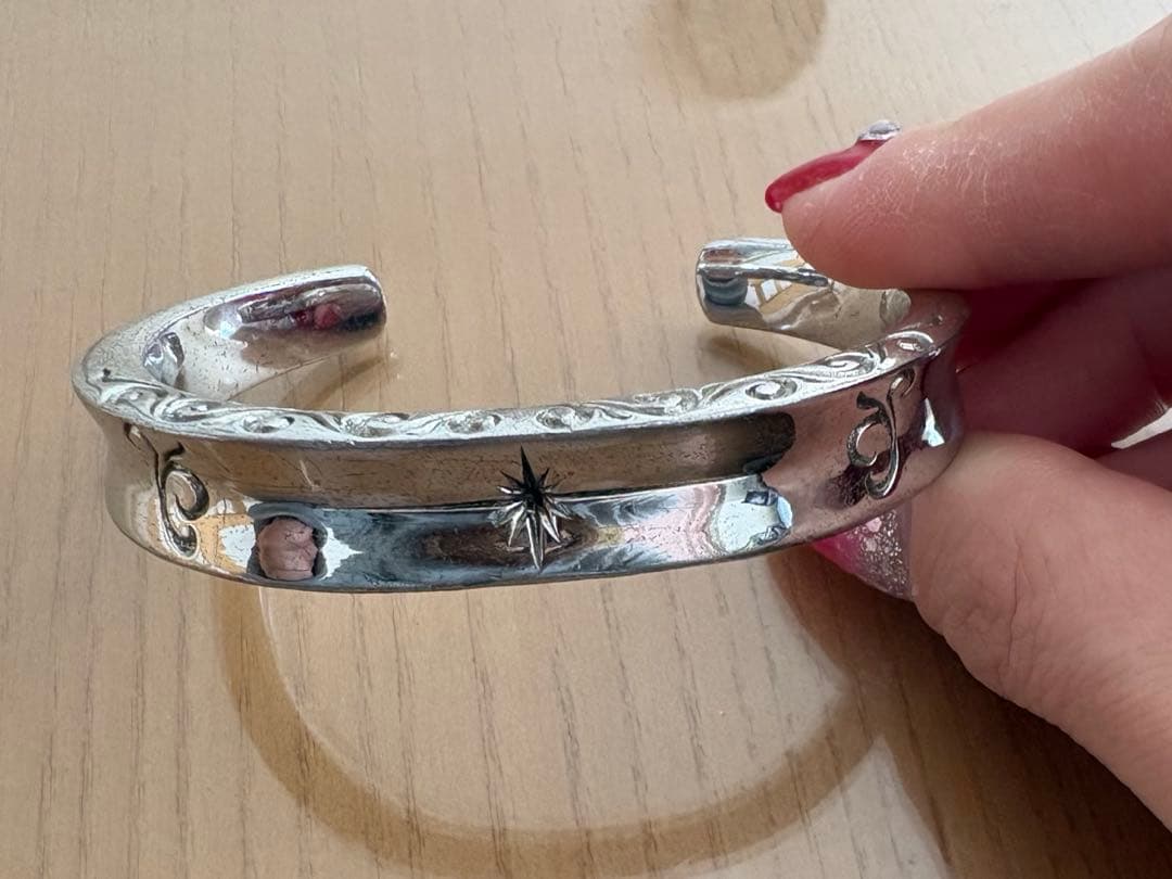 hiro様 SAAD アラベスク サンシンボル シルバー 925バングル