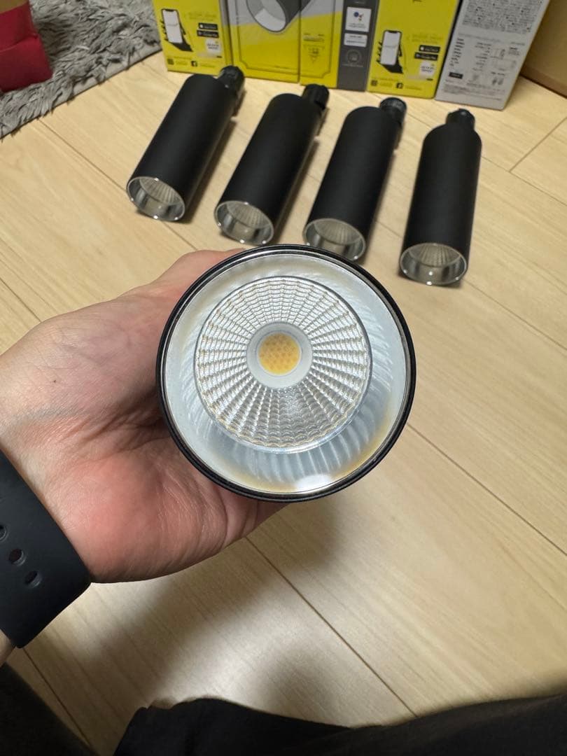 エジソンスマートスポットライト 5個セット