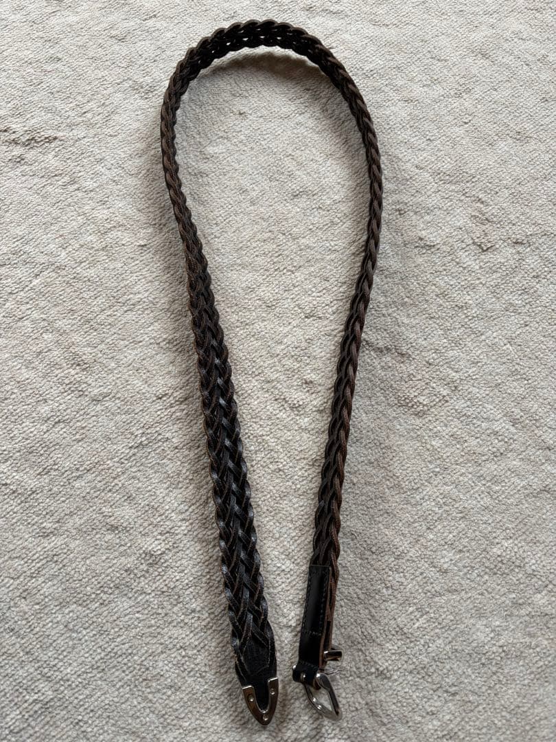 MB ULTIMATE FABRIC レザーメッシュベルト　ブラック　Ꮇサイズ