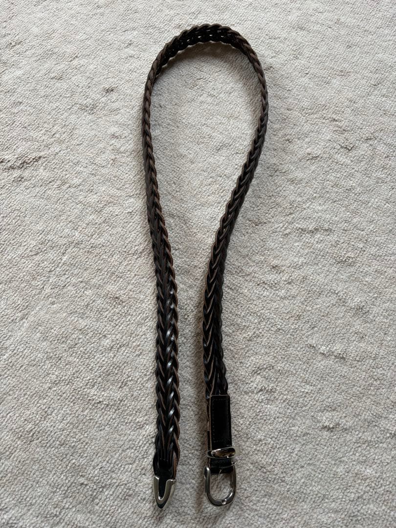 MB ULTIMATE FABRIC レザーメッシュベルト　ブラック　Ꮇサイズ