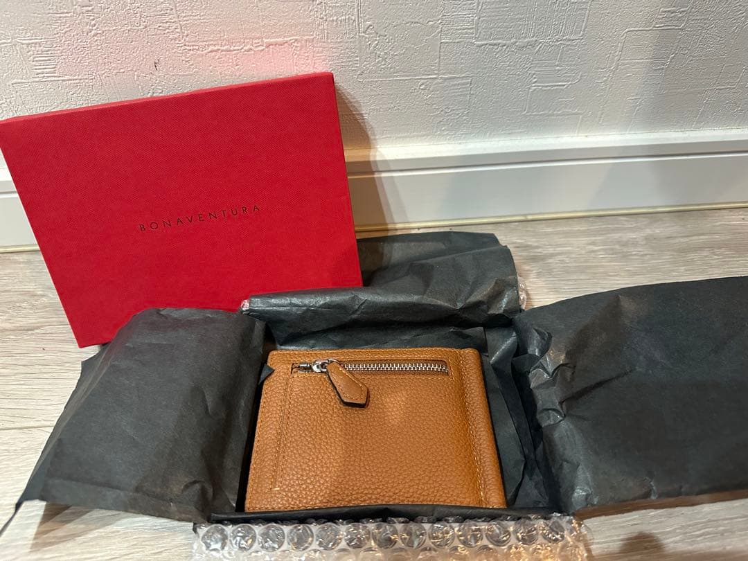 ボナベンチュラ BONAVENTURA ビルクリップ ケース　二つ折り財布
