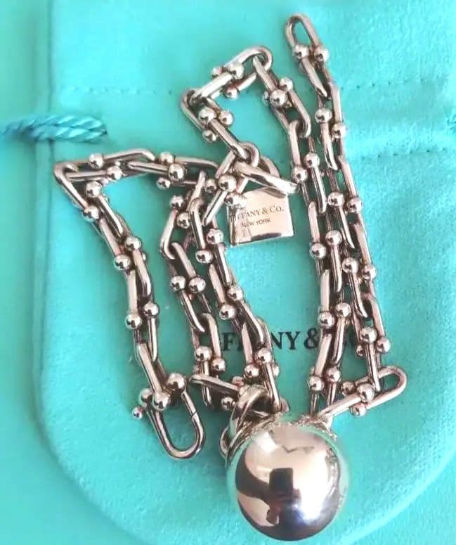 ティファニーハードウェア　ラップブレスレット　シルバー TIFFANY