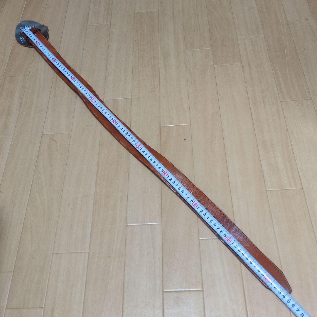 DSQUARED 2 TOP バナナバックル レザーベルト