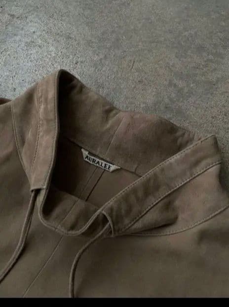 C*2様 23ss GOAT SUEDE PO BLOUSON