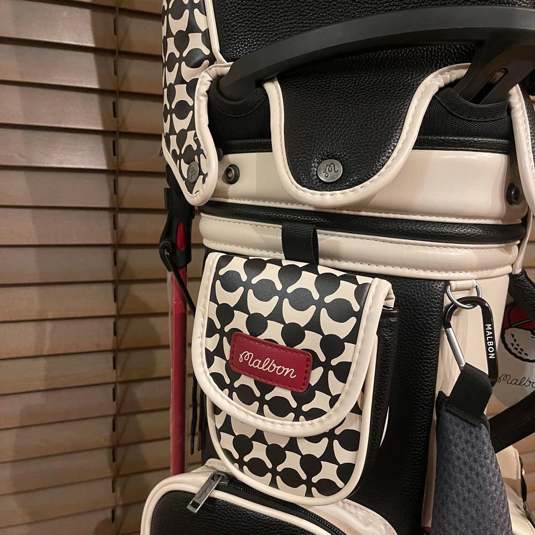 や*ん様 即発送 25新作 MALBON マルボンゴルフ キャディバッグ KIN