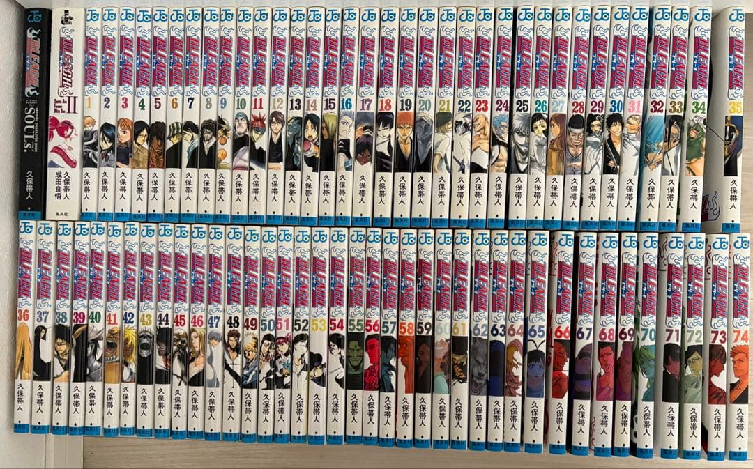 BLEACH ブリーチ 全74巻セット キャラクターブック