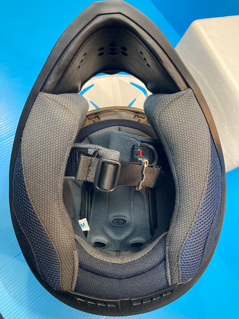 【超美品】ヤマハ ゼニスヘルメット YX-6 ホワイトM オフ&アドベンチャー