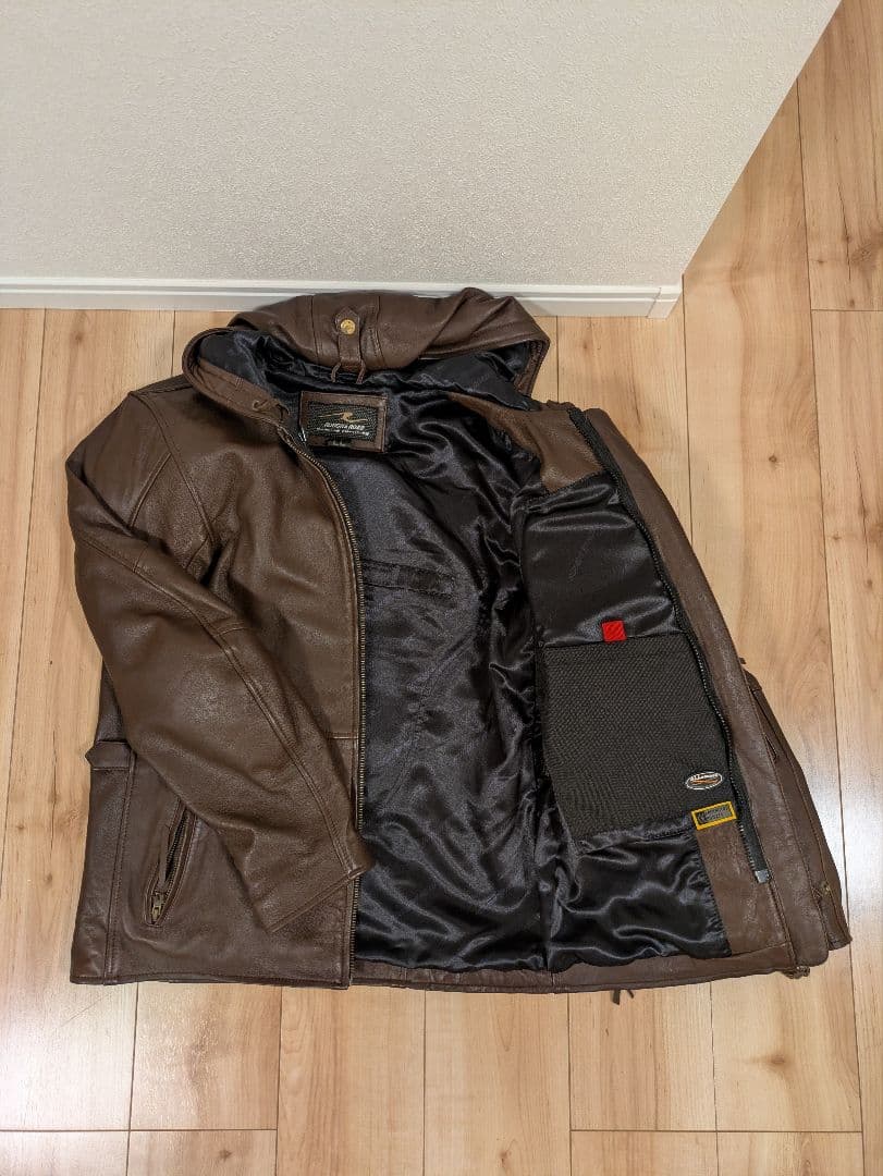 [もいず]ROUGH & ROAD ツーリング レザージャケット