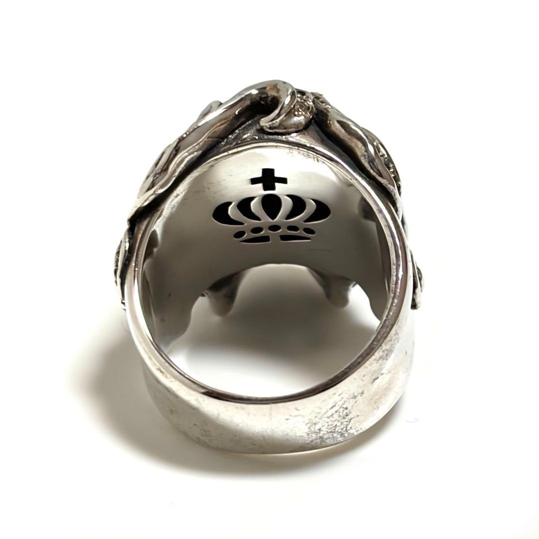 JUSTIN DAVIS ANDYリング スカル シルバー ジルコニア 美品