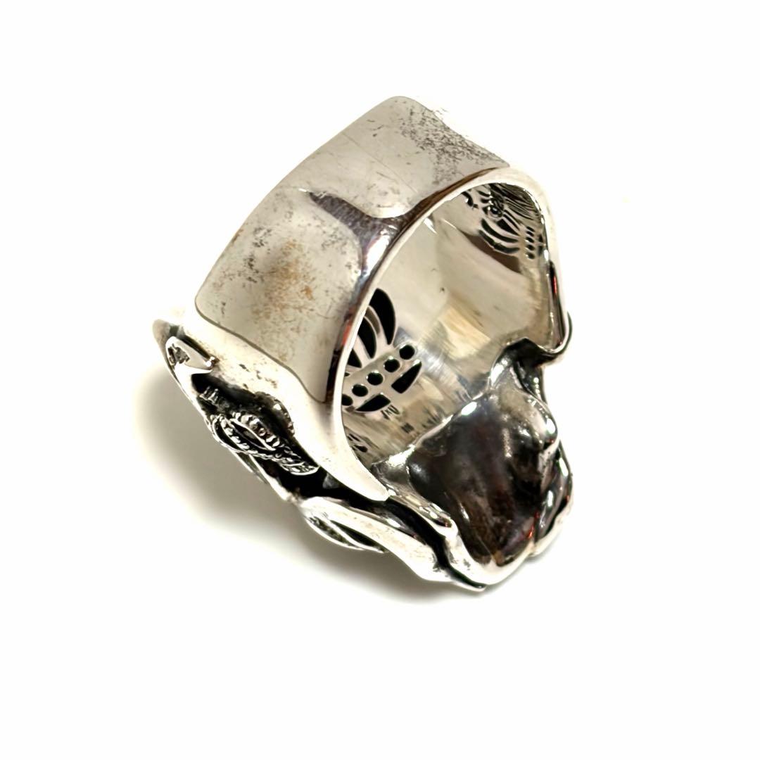 JUSTIN DAVIS ANDYリング スカル シルバー ジルコニア 美品