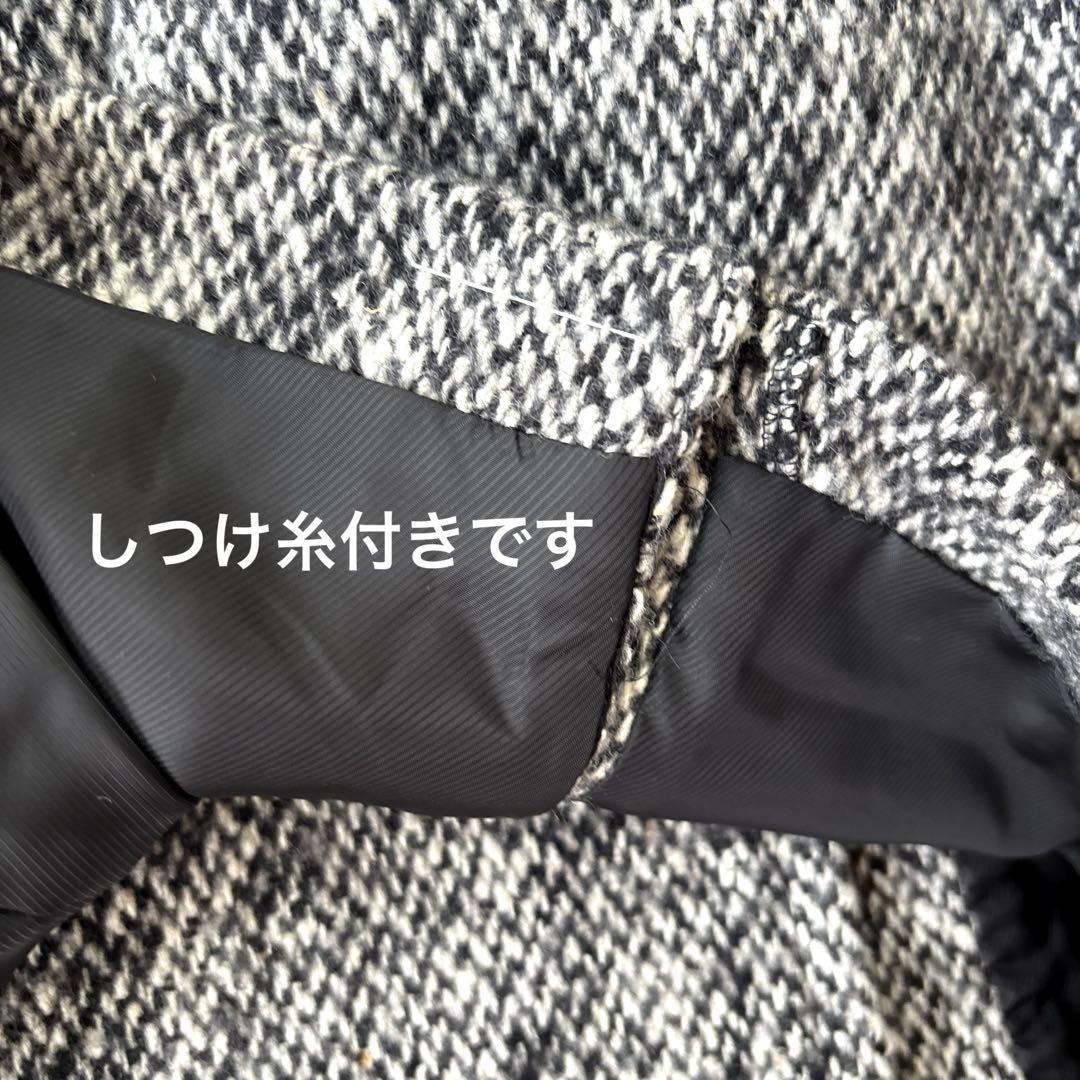 美品✨23区 Moessmer ダブルブレスト ツイード ウール100% コート