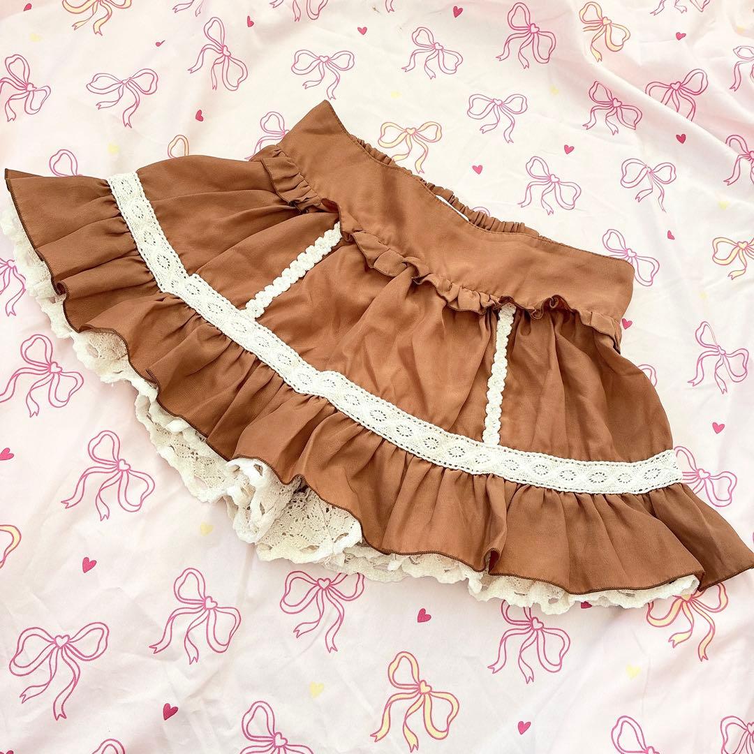 希少 00s y2k LIZ LISA スカパン キュロット フェアリーグランジ