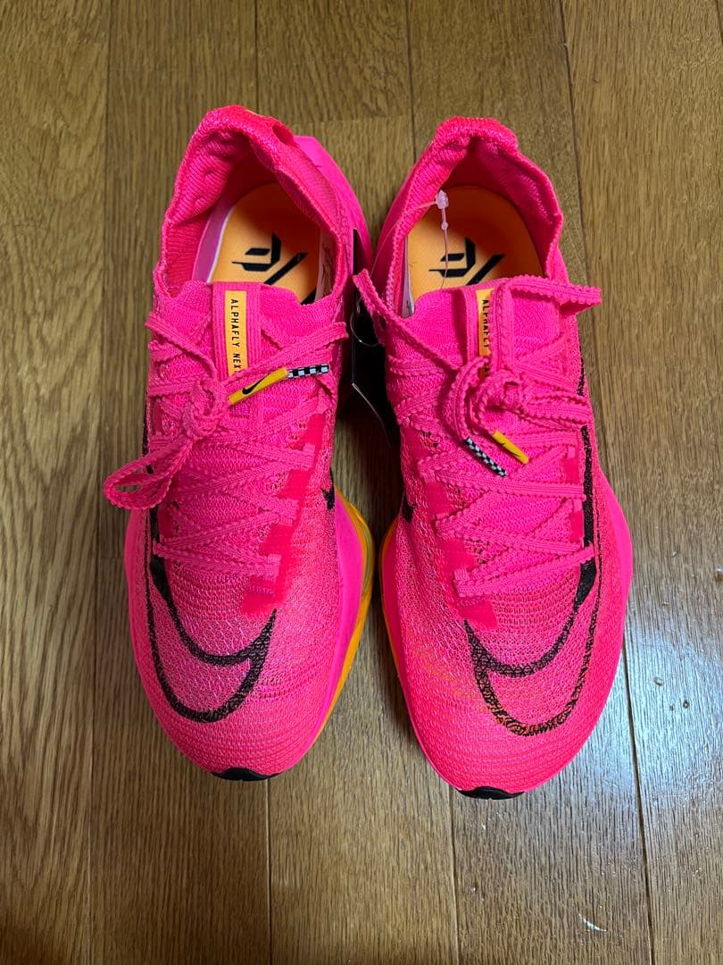 Nike アルファフライ2 シューズ ピンク/オレンジ