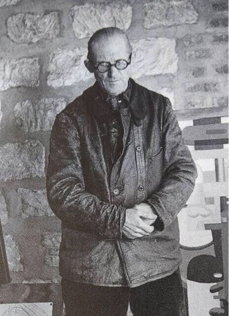 50s〜 コルビジェジャケット ウール襟 フレンチ vintage