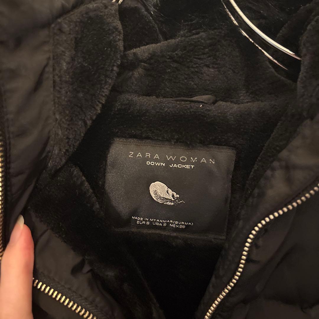 ZARA ファーダウン