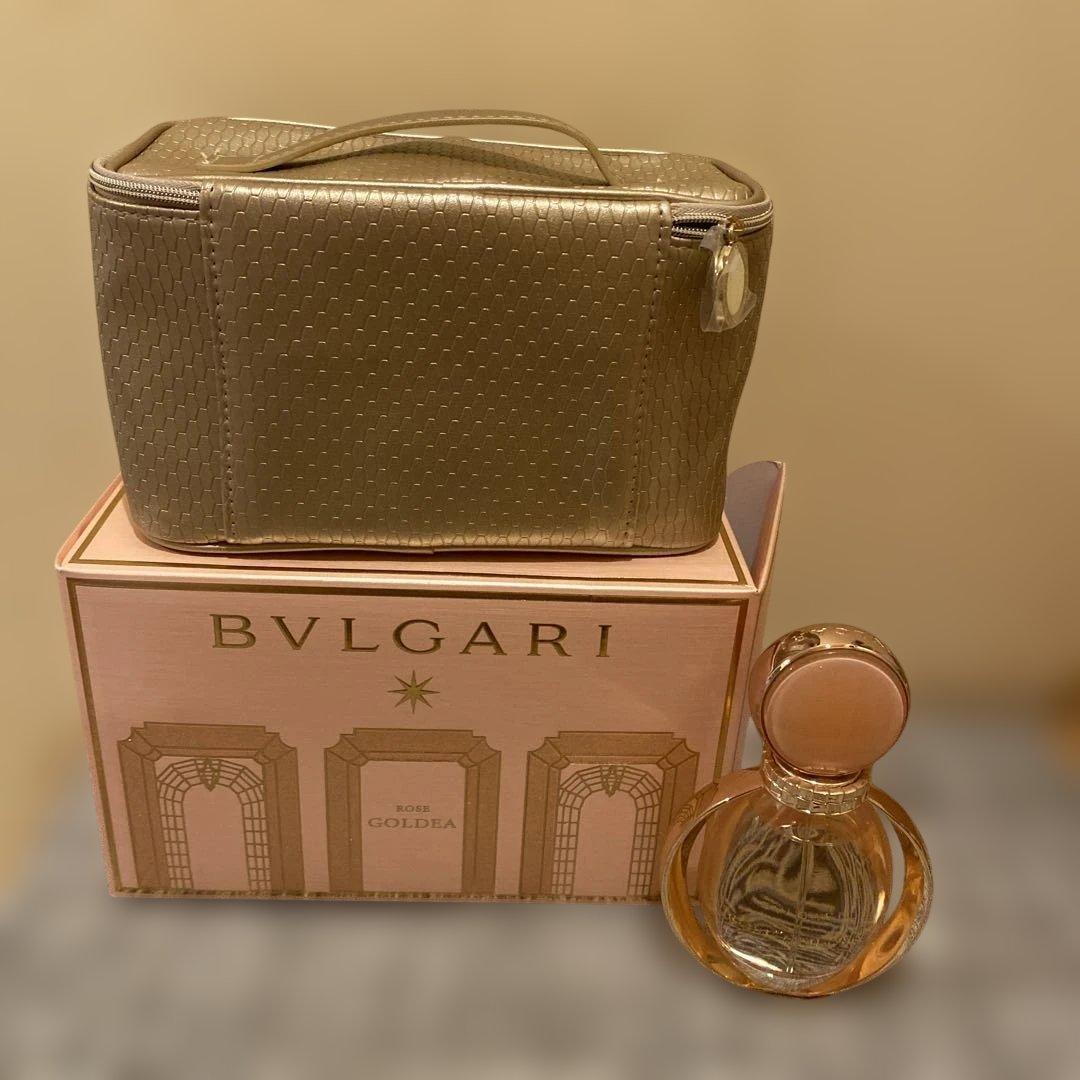 BVLGARIブルガリROSE GOLDEA香水とポーチ⭐︎